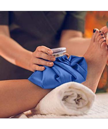 Ice Bag - Breathable Ice Bags for Knees Polyester-Cotton Ice Wrap Hot Water Bag Fever Cooling Bag with A Large Opening for Body Discomfort Exercise Fovolat 6 Inches - Buy Online on GoSupps.com