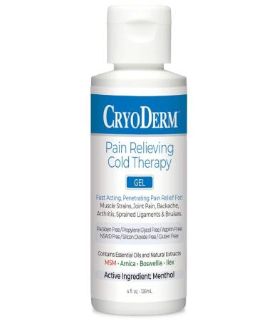 CryoDerm 4 oz Cold Therapy Gel