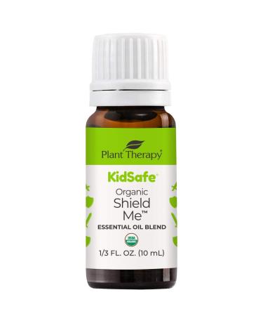 Plant Therapy KidSafe Organic Shield Me Essential Oil Blend 10 mL (1/3 oz) 100% Pure Undiluted Therapeutic Grade