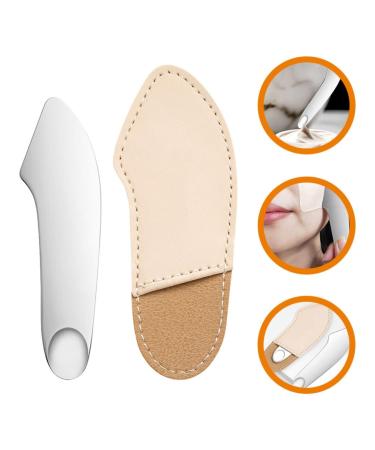 Baluue 4Set Mini Metal Cosmetic Spatula & Storage Bag | Reusable Applicator for Masks Creams & Moisturizers - International Shipping Available - Buy Online on GoSupps.com