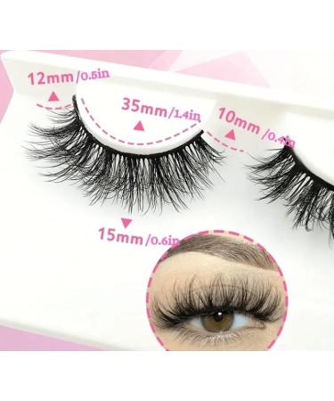 Shop Premium Foxy Faux Mink Lashes Luxury Lashes for Stunning Eyes | International Shipping Available - Buy Online on GoSupps.com