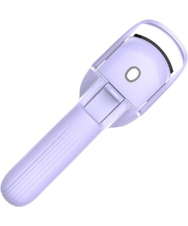 Eyelash Heated Curler Portable Lash Curling Tool Eye Makeup Tool with Rapid Heat-up and Temperature Control Quick Natural Eye Lashes Curling Tool for Women Purple - Buy Online on GoSupps.com