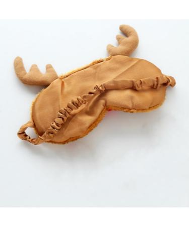 Cute Plush Cartoon Animal Eye Mask - Relaxing Travel Sleep Mask | Perfect Christmas Gift for Family & Parties - Buy Online on GoSupps.com