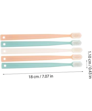 Healeeved 10-Pack Soft Toothbrushes for Adults - Portable & Perfect for Travel - Essential Household Dental Care - Buy Online on GoSupps.com