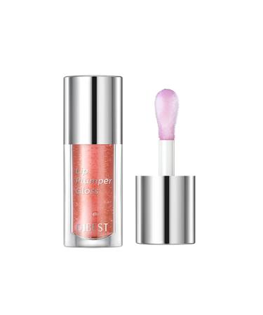 Big Brush Head Lip Gloss Hydrating Lip Glow Oil (Color 02)