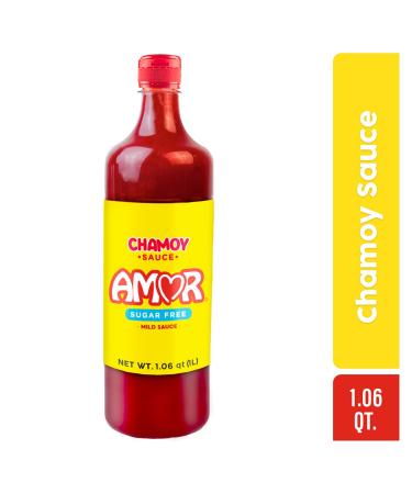 Amor Chamoy Sauce - Bittersweet Flavor, 2500 Scoville, Sugar Free, Kosher - 33 fl oz - Buy Online on GoSupps.com