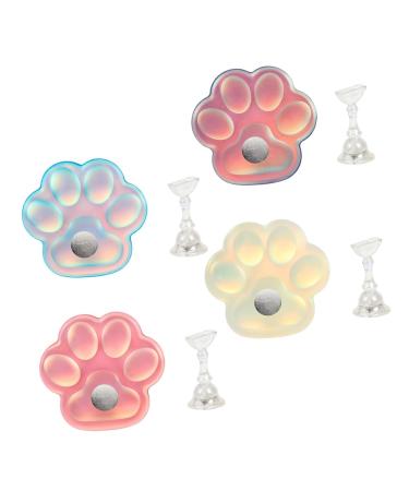 Healeved 1 Set magnetic nail holder nail kits display stand Nail supplies crystal nail holder for painting nails magnetic Symphony Accessories nail frame press on nail stand