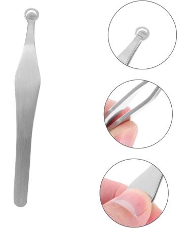 High-Quality Stainless Steel Nose Hair Trimming Tweezers | Eyebrow & Axillary Hair Remover | Healeved Hair Removal Device - Buy Online on GoSupps.com