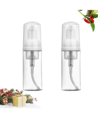 Tenlacum Travel Bottle Dispenser Set - 2 Mini Refillable Foam Donor Bottles for Shampoo & Soap | 50ml | Perfect for International Travel - Buy Online on GoSupps.com