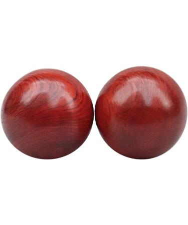 Gleavi 6 STK Wooden Massage Balls for Hands & Body - Stress Reliever & Hand Exercise Tool - Buy Online on GoSupps.com