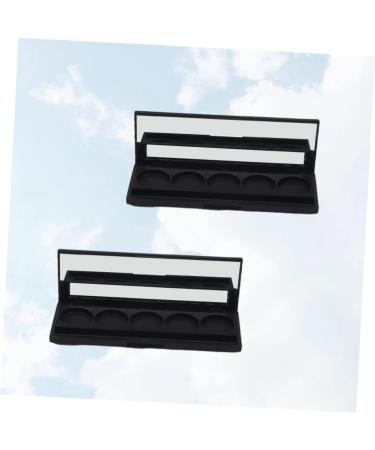 FOMIYES 5 Colors Eyeshadow Case 4 Pcs Eyeshadow Aluminum Tin Travel Makeup Accessories Packing Box Child Cosmetic Bracket - Buy Online on GoSupps.com
