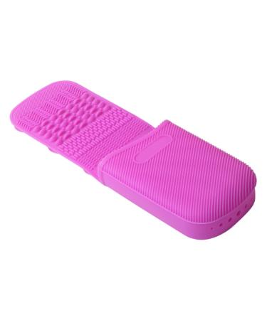 FRCOLOR 2pcs Makeup Brush Cleaner Mat - Foldable & Multifunctional Brush Cleaning Pads for Cosmetics - Buy Online on GoSupps.com