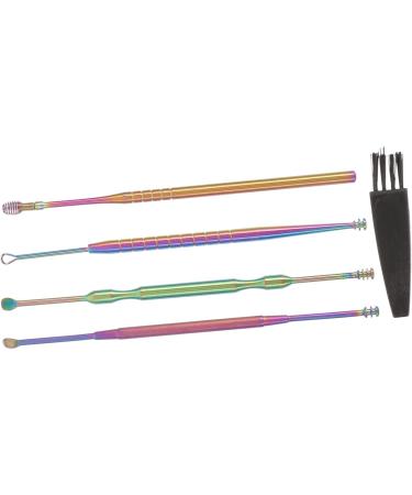 FOMIYES 5 Sets Ear Cleaning Kit - Ear Wax Removal Tools for Adults - Ear Spoon Ear Pick & Ear Wax Scoop - Effective Ear Care & Hygiene - Buy Online on GoSupps.com
