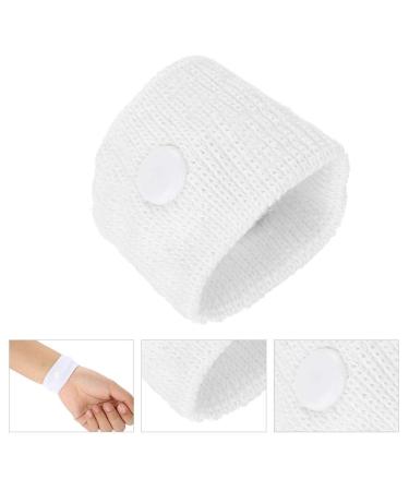 Agatige Anti-Nausea Acupressure Wristbands - 1 Pair | Motion Sickness Bands for Car, Boat, Flying | Sea Bands for Dizziness, Vomiting Relief - White - Buy Online on GoSupps.com