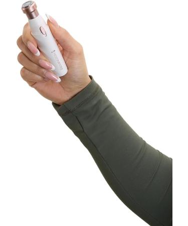 Remington WFS200 Womens Facial Shaver 2in1 Facial Shaver & Eyebrow Trimmer BareMe Waterproof Upper Lip Chin & Cheeks Battery USBC Brush & Attachment - Buy Online on GoSupps.com