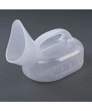 Male Urinal Bottle Ms 1000ml Transparent Urinal Urine Collection Containers Pee Bottles - Buy Online on GoSupps.com
