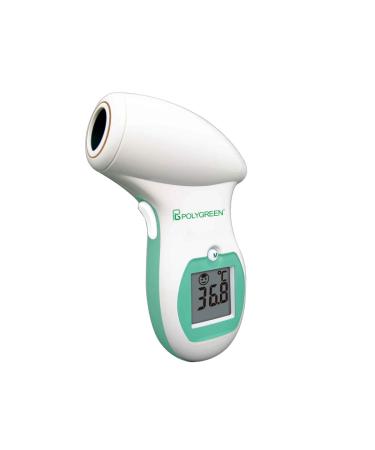 Polygreen Non-Contact Digital Thermometer for Adults and Kids F/ C Infrared Forehead Thermometer with Fever Alarm Safe for Babies- KI-8280