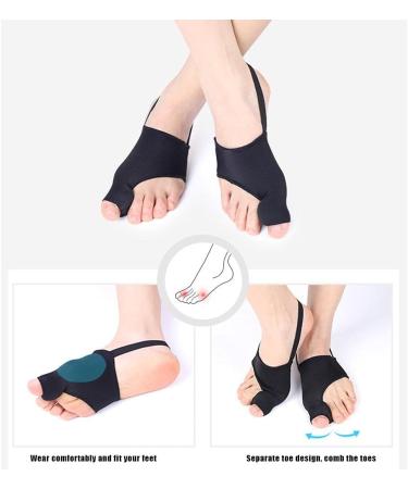 Bunion Corrector Toe Straightener - Orthopedic Splint & Sleeve for Hallux Valgus & Hammer Toe Support - Day & Night Wear - Buy Online on GoSupps.com