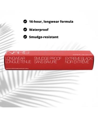 NARS Climax Liquid Eyeliner - Smudge Proof, Long Wear, Extreme Black (Full Size) - Buy Online on GoSupps.com