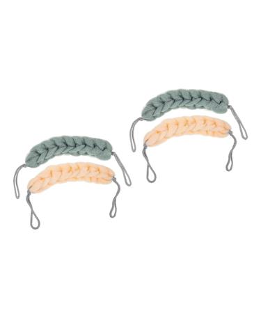 GLEAVI 4 Pcs Bath Ball Body Wash Loofah Bath Scrubber for Body Comfortable Bath Loofah Throw Pillows for Couch Comfortable Shower Balls Pe Mesh Material Korean Version Bath Products