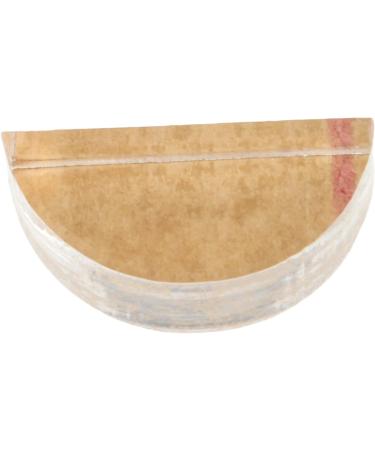 Baluue 3pcs Eye Shadow Plate Makeup Repair Tool Eyeshadow Pressing Tool Tamper Powder Seal Acrylic 2.60X1.30X0.90CMx3pcs Transparentx3pcs - Buy Online on GoSupps.com