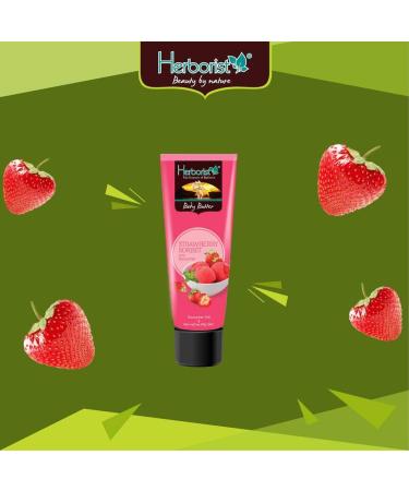 Herborist Body Butter - Strawberry 80 Gram - Buy Online on GoSupps.com