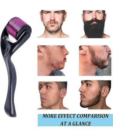 Derma Roller Hair Growth 1.5mm for Men and Women - Microneedling Scalp and Beard Roller for Skin Rejuvenation, Anti-Ageing, Hair Regeneration, Wrinkle Reduction, and Scar Treatment - Buy Online on GoSupps.com