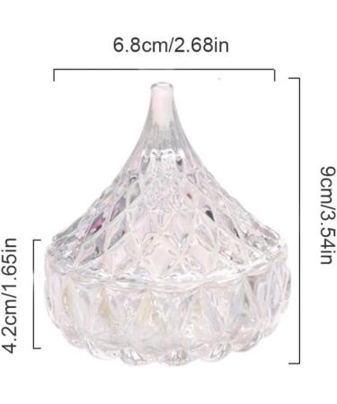 Dappen Dish Cups for Nail Art Acrylic Liquid Cup Crystal Clear Glass Bowl 1 Brushes - Buy Online on GoSupps.com