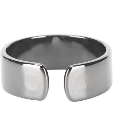 Lymphatic Drainage Magnetic Healing Ring - Adjustable Unisex Weight Loss Ring | Black - Buy Online on GoSupps.com