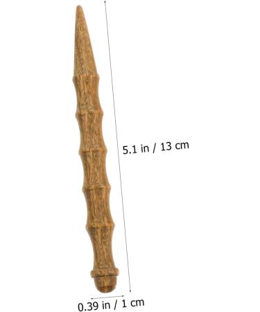 Ultechnovo Wooden Acupuncture Rods 2 Pack Face Massage Tools for Home Manual Acupuncture & Relaxation - Buy Online on GoSupps.com