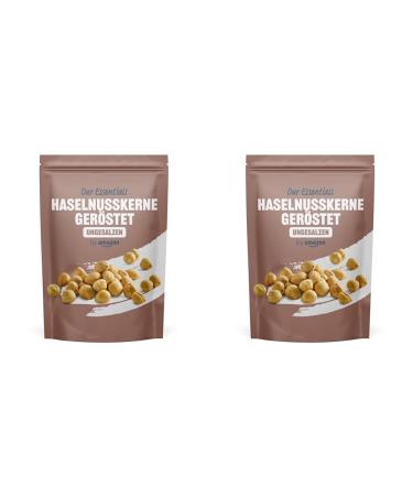 by Amazon Hazelnut kernels roasted unsalted 500g (pack of 2)