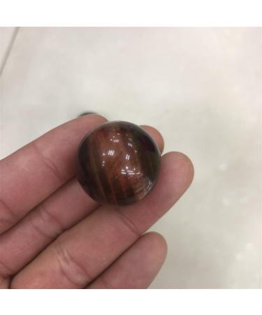 7pc Natural Red Tiger Eye Crystal Sphere Natural Gem Full of Texture - Buy Online on GoSupps.com