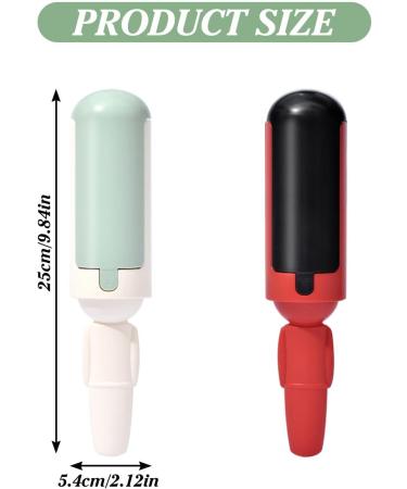 2-Piece Lint Roller Set for Pet Hair Removal | Reusable Cat & Dog Hair Remover | Ideal for Furniture & Clothing - Buy Online on GoSupps.com