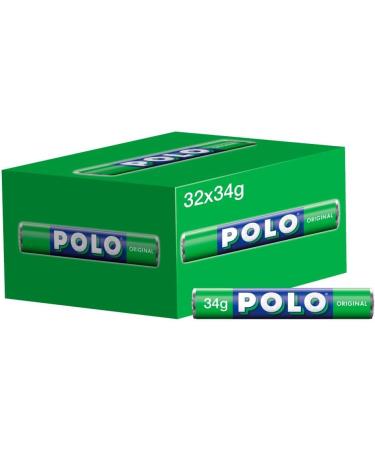 Nestle Polo Original Mint Tube 34g (Pack of 32) - Buy Online on GoSupps.com