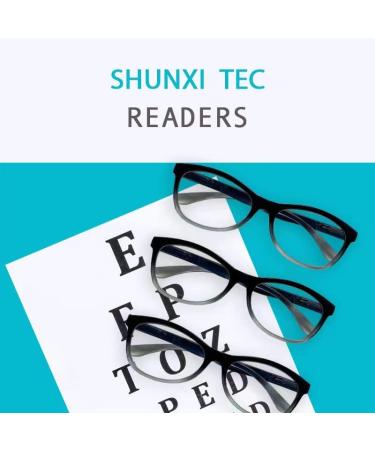 One Power Auto Focus Readers - Blue Light Blocking Reading Glasses (0.5x - 2.5x Strength) | Anti Glare Eyeglasses - Pack of 3 for Optimal Vision - Buy Online on GoSupps.com