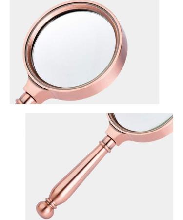 Magnifying Glasses Educational Hobby Magnifiers Handheld All Metal Red Bronze 10 Times Hd Optical Magnifying Glass Comfortable Anniversary - Buy Online on GoSupps.com