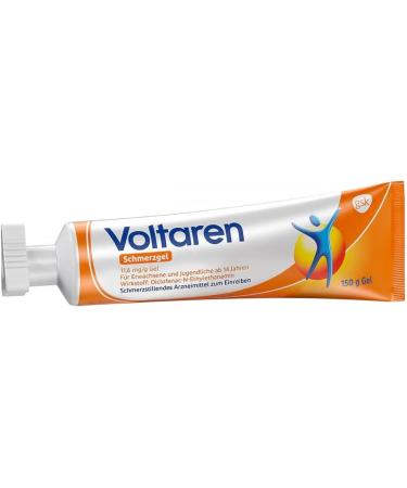 Buy VOLTAREN Pain Gel 150g with Blue Comfort Screw Cap - Fast International Shipping - Buy Online on GoSupps.com