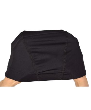 6 Pieces Black Dome Wig Cap - Stretchy Cap with Wide Elastic Band (L) for Wig Making - Best International Shipping - Buy Online on GoSupps.com
