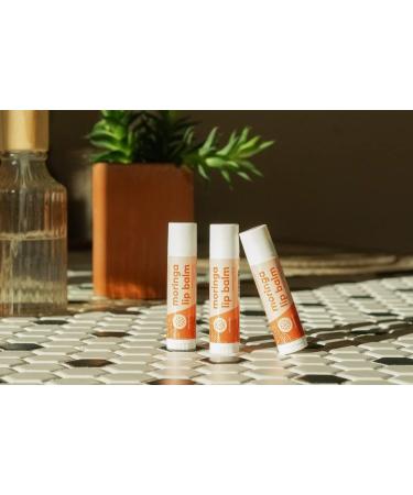 True Moringa Lip Balm | Intense Hydration for Dry Lips | 100% Vegan Paraben & Sulfate Free Ethically Sourced - Buy Online on GoSupps.com