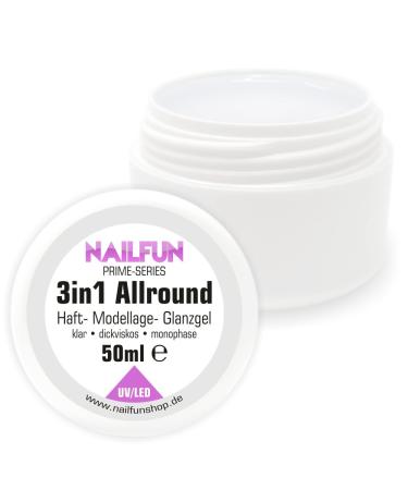3in1 Prime Monophase Gel clear 50ml thick viscosity low acid self-smoothing