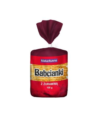 Gaufres non grasses et incolores avec baies de prix 100 g NaturAvena