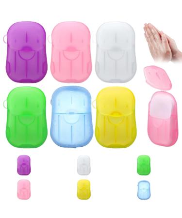240 sheets of soap leaves in a practical plastic box - ideal for on the go.12 boxes with 20 disposable soap leaves each.Mini and portable - the perfect solution for travel.