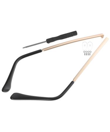 Alipis 1 pair of glasses accessories hearing protection plug 3-in-1 screwdriver glasses pads Protective glasses holder glass replacement bars spare parts for glasses metal suite single tooth