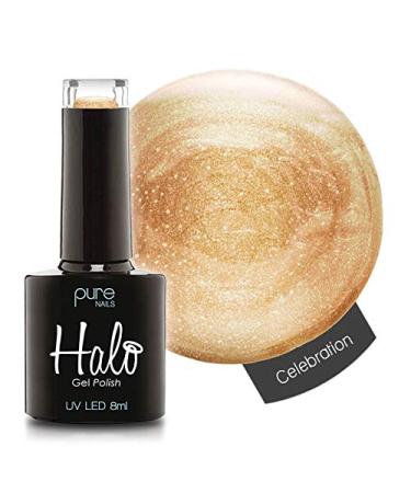 Halo Gel Polish *Full Range 8ml* **CHOOSE YOUR COLOUR(S)** (Celebration N2881) Celebration N2881 8 ml (Pack of 1)