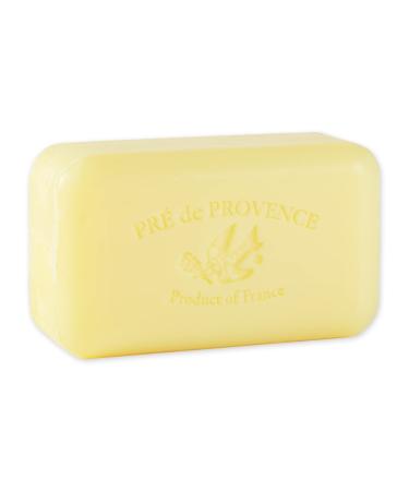 Pre de Provence Artisanal Soap Bar  Natural French Skincare  Enriched with Organic Shea Butter  Quad Milled for Rich  Smooth & Moisturizing Lather  Lemon Mojito  5.3 Ounce Lemon Mojito 5.3 Ounce (Pack of 1)
