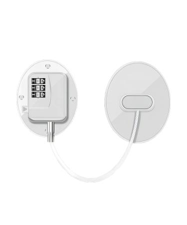 Skyzone code lock for refrigerator child locking closet window lock window lock UPVC window safety lock without drilling with key cable lock for drawers refrigerators windows