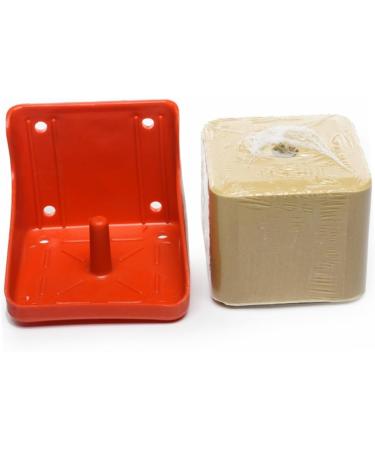 BESPORTBLE Pig Water Feeder 1pc Cattle and Sheep Lick Brick Box Automatic Feed The Chickens Chicken Feeding Bowl - Buy Online on GoSupps.com