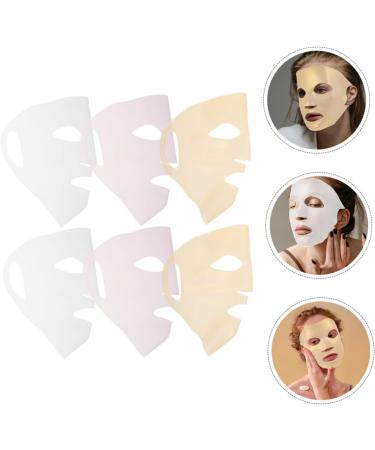 Mipcase 18pi ces Couvertures Silicone Pour Masques Faciaux R utilisables Support Pour Masques Optimise Absorption Des Soins Peau De Silicone Transparent Dor  - Buy Online on GoSupps.com