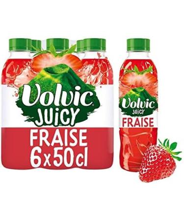 Volvic Eau Fruit Juicy Fraise 6X50Cl - Prix Unitaire - Livraison Gratuit En France m tropolitaine sous 3 Jours Ouverts - Buy Online on GoSupps.com