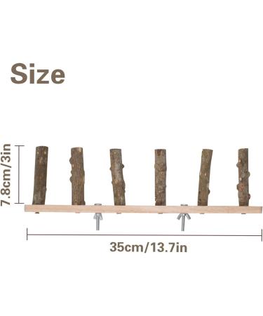 Wooden Bird Toys for Parrots - Climbing Ladders & Knitting Conductor | International Shipping - Buy Online on GoSupps.com